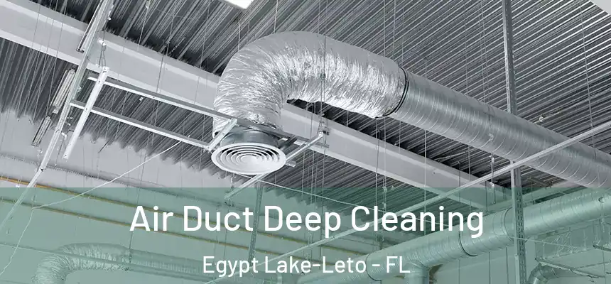 Air Duct Deep Cleaning Egypt Lake-Leto - FL