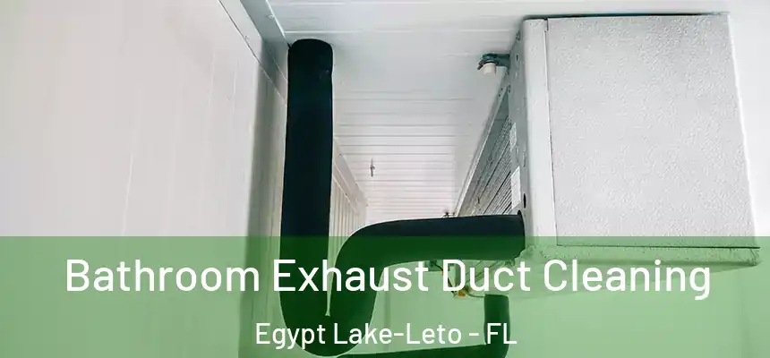 Bathroom Exhaust Duct Cleaning Egypt Lake-Leto - FL