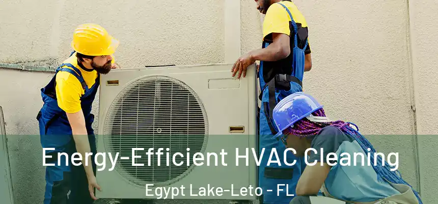 Energy-Efficient HVAC Cleaning Egypt Lake-Leto - FL