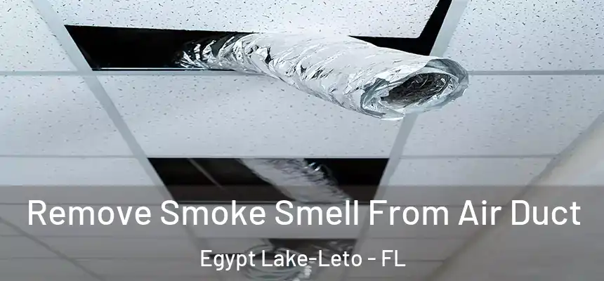 Remove Smoke Smell From Air Duct Egypt Lake-Leto - FL