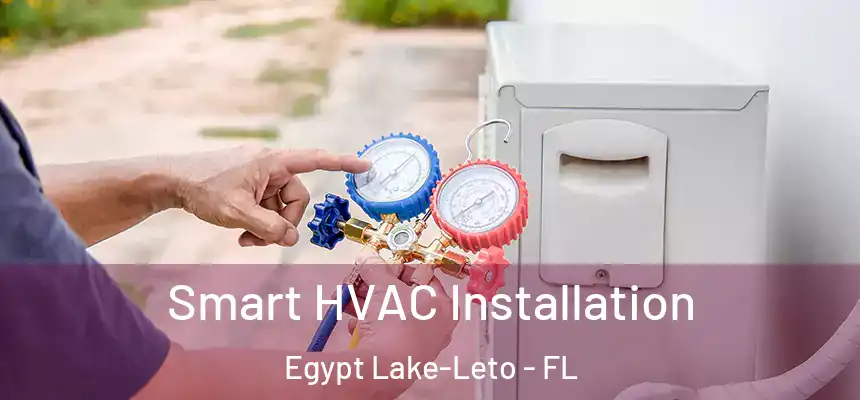 Smart HVAC Installation Egypt Lake-Leto - FL